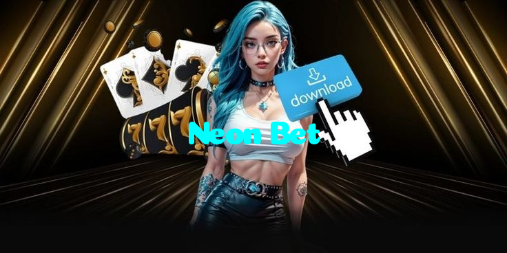Neon Bet casino presented on mobile device in Pakistan with slots and live games